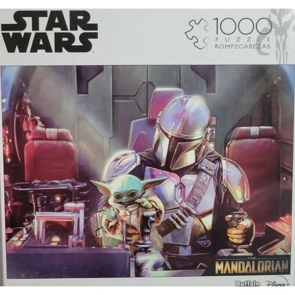 Star Wars THE MANDALORIAN Grogu This Is Not A Toy 1000pc Puzzle Buffalo Games - Picture 1 of 5